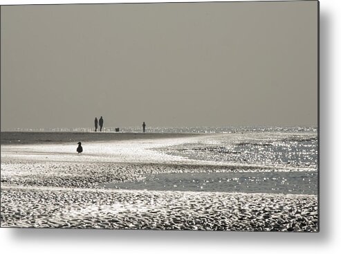 Seaside Metal Print featuring the photograph Quick silver by Spikey Mouse Photography