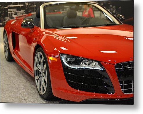 Audi Metal Print featuring the photograph R8 Style by Ronda Broatch