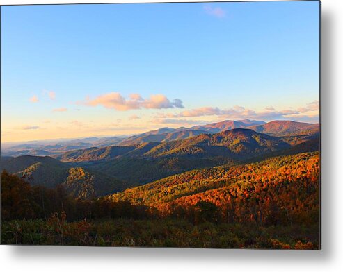 Rainbow Metal Print featuring the photograph Rainbow Mountains by Candice Trimble