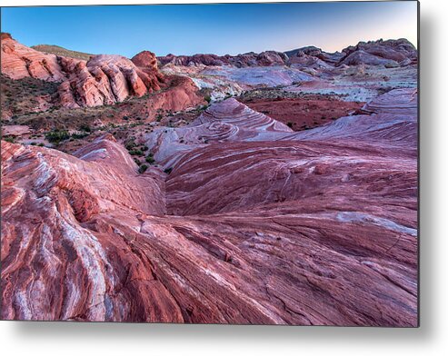 Rainbow Vista Metal Print featuring the photograph Rainbow Vista at Twilight by Pierre Leclerc Photography