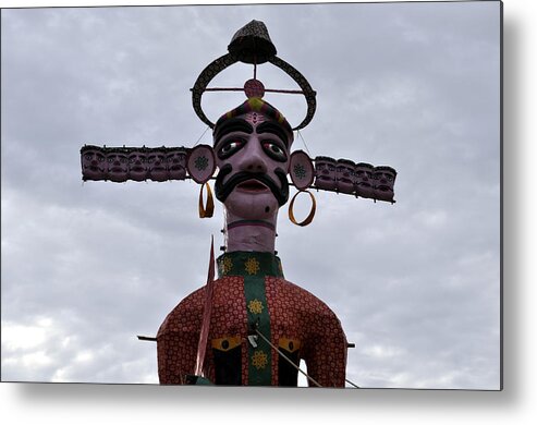 Ravana Metal Print featuring the photograph Ravana by Bliss Of Art