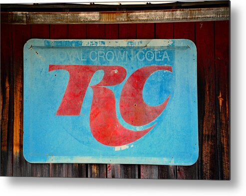 Royal Crown Cola Metal Print featuring the photograph Royal Crown Cola #1 by David Lee Thompson