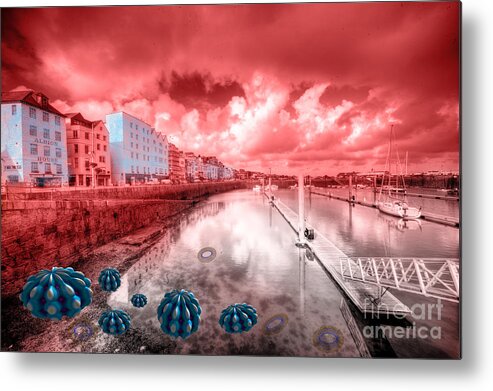 St Metal Print featuring the photograph Red Harbouring by Rob Hawkins