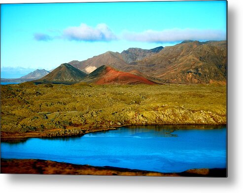 Snaefellsnes Peninsula Metal Print featuring the photograph Red Mountain by HweeYen Ong