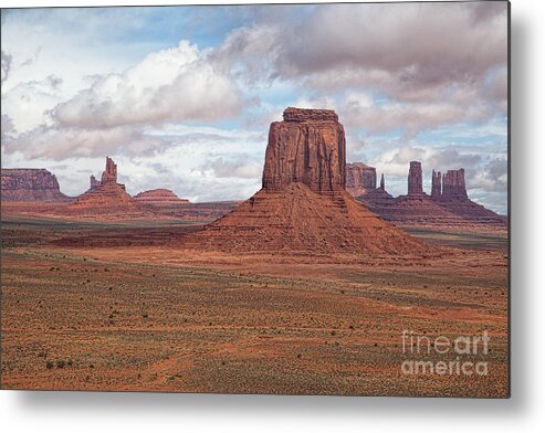  Metal Print featuring the photograph Red Valley by Jim Garrison