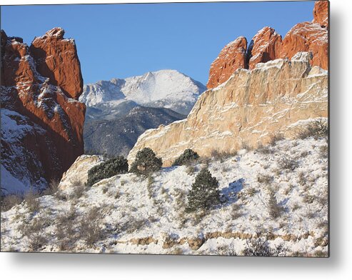 Colorado Metal Print featuring the photograph Red White and Blue by Eric Glaser