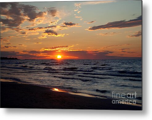 Ipperwash Metal Print featuring the photograph Reflection by Barbara McMahon
