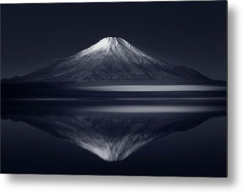 #faatoppicks Metal Print featuring the photograph Reflection Mt. Fuji by Takashi Suzuki