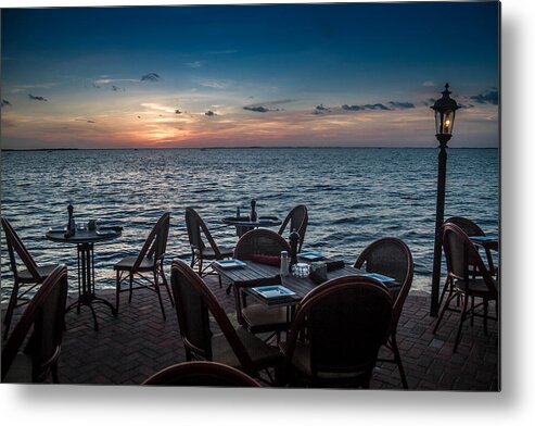 Seascape Metal Print featuring the photograph Reserved Seating by Michael Horst