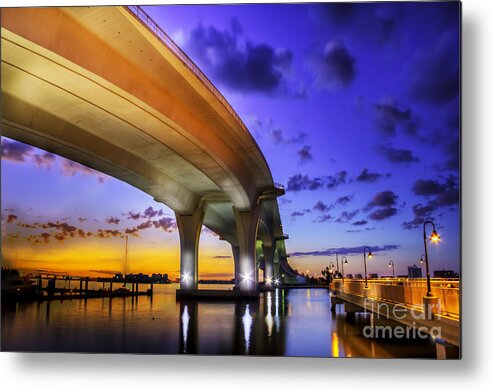 Bridge Metal Print featuring the photograph Ribbon in the Sky by Marvin Spates