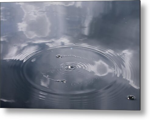 Ripple Metal Print featuring the photograph Ripple In The Cosmos by Cathie Douglas