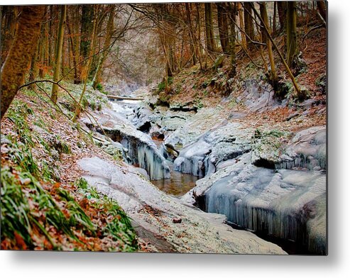 Cumbria Metal Print featuring the photograph River Gelt by Mark Egerton