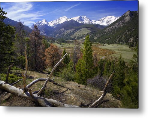 Rocky Mountain National Park Metal Print featuring the photograph Rocky Mountain National Park by Joan Carroll