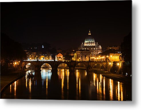 Rome Metal Print featuring the photograph Roman Evening by Ryan Wyckoff