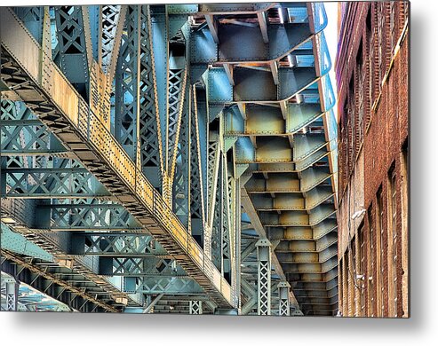 Bridge Metal Print featuring the photograph Rooms with a View by Scott Wyatt