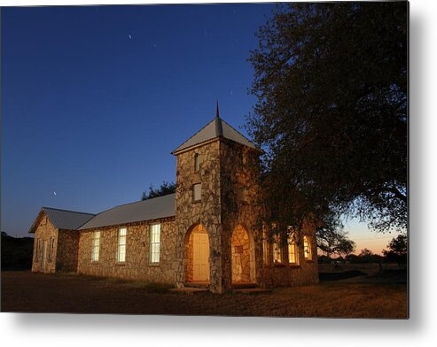 Church Metal Print featuring the photograph Roosevelt Church 2AM-105379 by Andrew McInnes