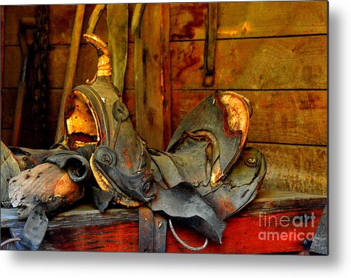Abstract Metal Print featuring the photograph Rough Ride by Lauren Leigh Hunter Fine Art Photography