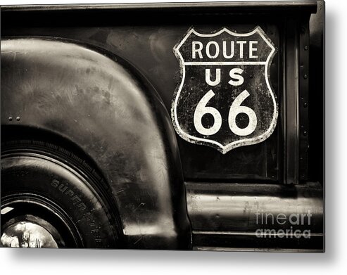 Us Metal Print featuring the photograph Route 66 by Tim Gainey