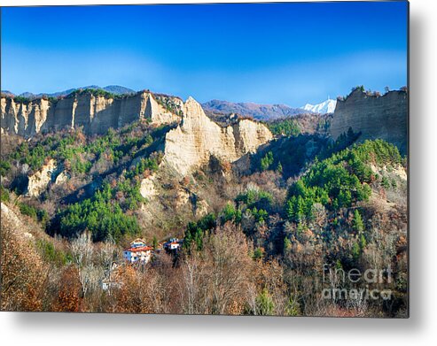 Bulgaria Metal Print featuring the photograph Rozhen Monastery Bulgaria by Jivko Nakev