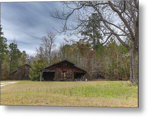 Barn Metal Print featuring the photograph Rugged by Jimmy McDonald