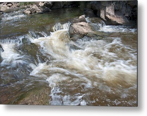 Beauty Metal Print featuring the photograph Running River by Marek Poplawski