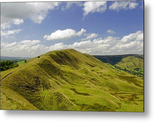 Derbyshire Metal Print featuring the photograph Rushup Edge from Mam Tor by Rod Johnson