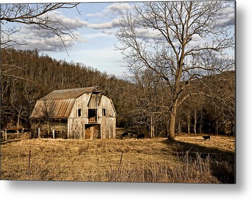 Barn Metal Print featuring the photograph Rustic Hay Barn by Robert Camp