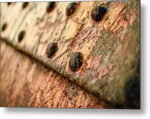 Rusty Metal Print featuring the photograph Rusty Bolts by Steve Stanger