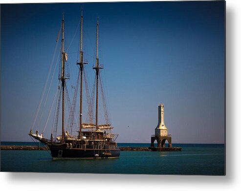 Sailing Metal Print featuring the photograph s/v Peacemaker II by James Meyer