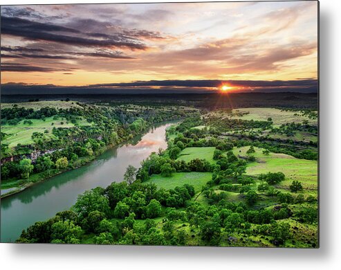 Scenics Metal Print featuring the photograph Sacramento River by Eric Leslie