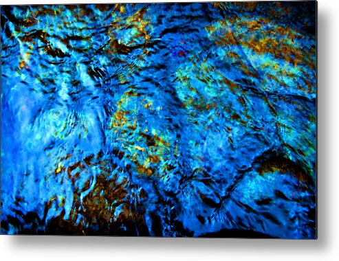 Water Metal Print featuring the photograph Sacred Art of Water 8 by Peter Cutler