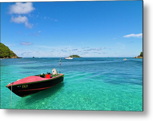 Water's Edge Metal Print featuring the photograph Salt Whistle Bay, Mayreau by Oriredmouse