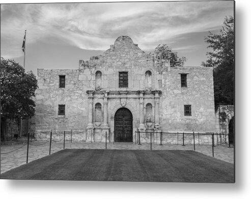 Alamo Metal Print featuring the photograph San Antonio Alamo by John McGraw