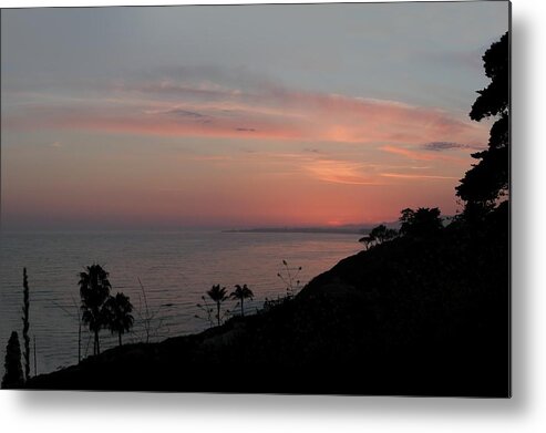 Sunset Metal Print featuring the photograph Santa Barbara Sunset by Steve Ondrus