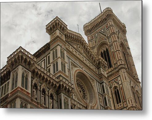 Basilica Di Santa Maria Del Fiore Metal Print featuring the photograph Santa Maria del Fiore - Florence - Italy by Georgia Mizuleva