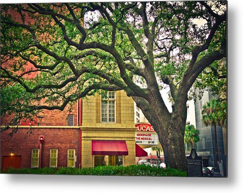 Savannah Metal Print featuring the photograph Savannah Square by Ryan Moyer