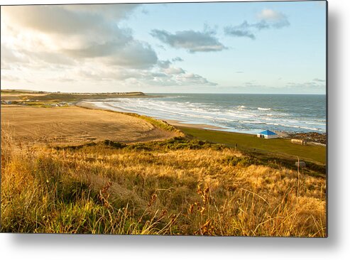 Bay Metal Print featuring the photograph Scottish coast by Tom Gowanlock