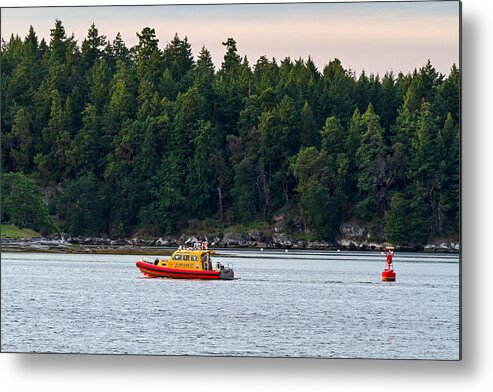 Boats Metal Print featuring the photograph Search and Rescue by Michael Russell