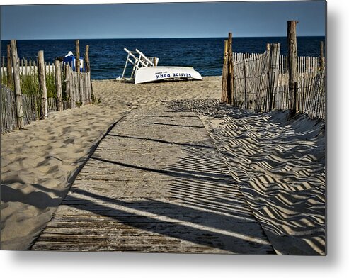 Jersey Shore Metal Print featuring the photograph Seaside Park New Jersey Shore by Susan Candelario