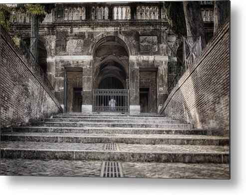 Ancient Metal Print featuring the photograph Second Time Around the Forum by Joan Carroll