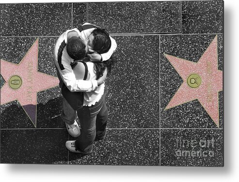 Hollywood Metal Print featuring the photograph Seeing Stars by Dan Holm
