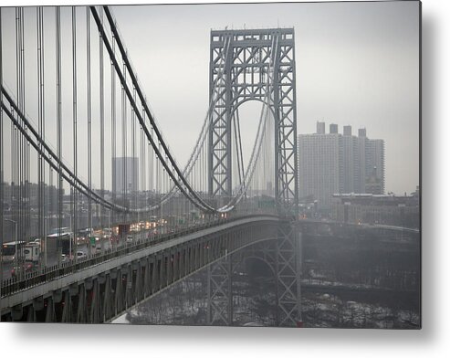 Fort Lee Lane Closure Controversy Metal Print featuring the photograph Senate Chairman Of Transportation by John Moore