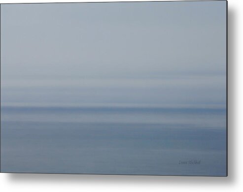 Ocean Metal Print featuring the photograph Serene Sea by Donna Blackhall