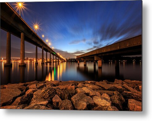 Severn River Metal Print featuring the photograph Severn Sky by Jennifer Casey