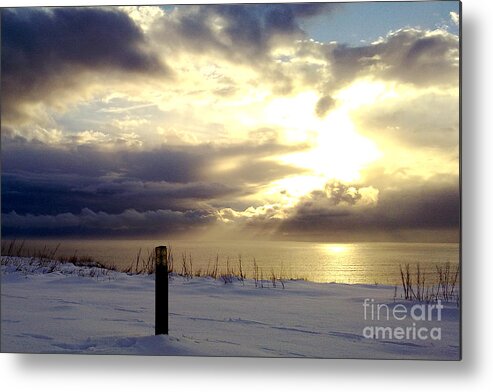 Christmas Metal Print featuring the photograph Sewerby Sunrise by Merice Ewart