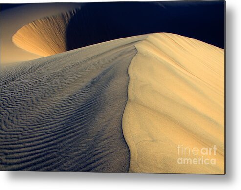 Death Valley Metal Print featuring the photograph Shape Shifter Death Valley California by Bob Christopher