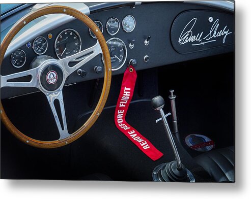 Car Metal Print featuring the photograph Shelby Cobra by Bill Wakeley