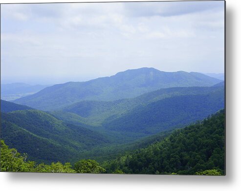 Mountain Metal Print featuring the photograph Shenandoah View by Laurie Perry