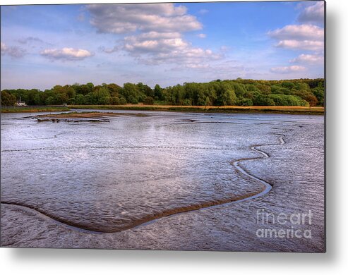 Bay Metal Print featuring the photograph Shore Line by Svetlana Sewell