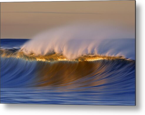 Orias Metal Print featuring the photograph Simple Wave MG_4356 by David Orias